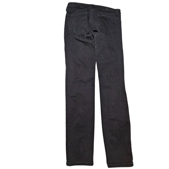 Articles of Society Jeans Womens Size 31 Skinny Mid Rise Black Denim Pants - Picture 3 of 7